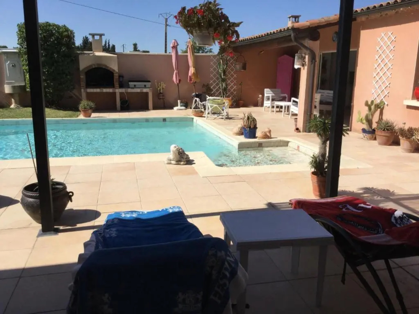 Agréable Maison de Vacances avec Piscine Privée, située à Robion au cœur du Luberon, avec une jolie vue, 8 personnes, LS2-293 PASCO
