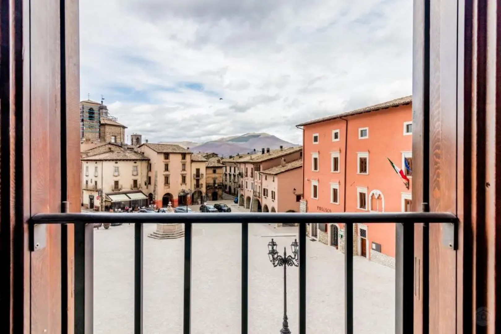 Il Dolce Rifugio. Piazza principale di Leonessa
