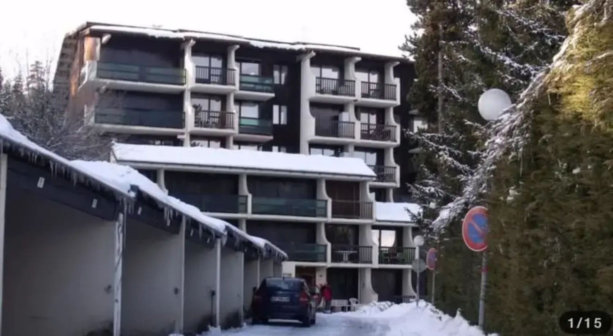 Studio in Font-romeu-odeillo-via, With Wonderful Mountain View, Furnished Terrace and Wifi