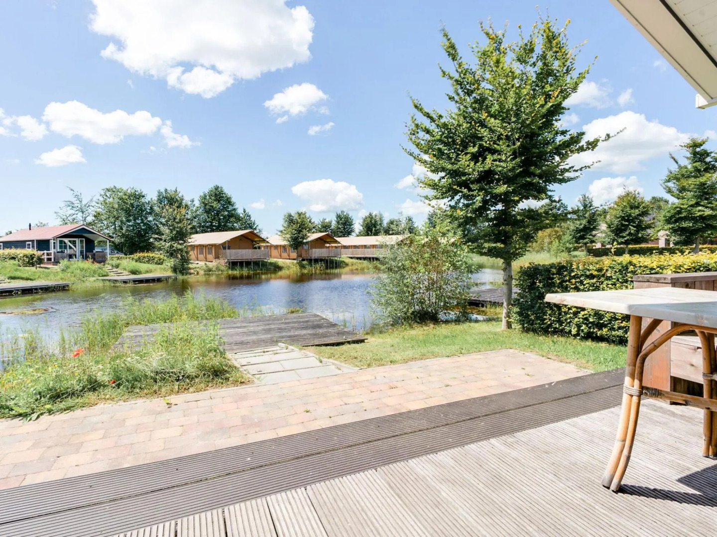 Glamping With Veranda Over Water