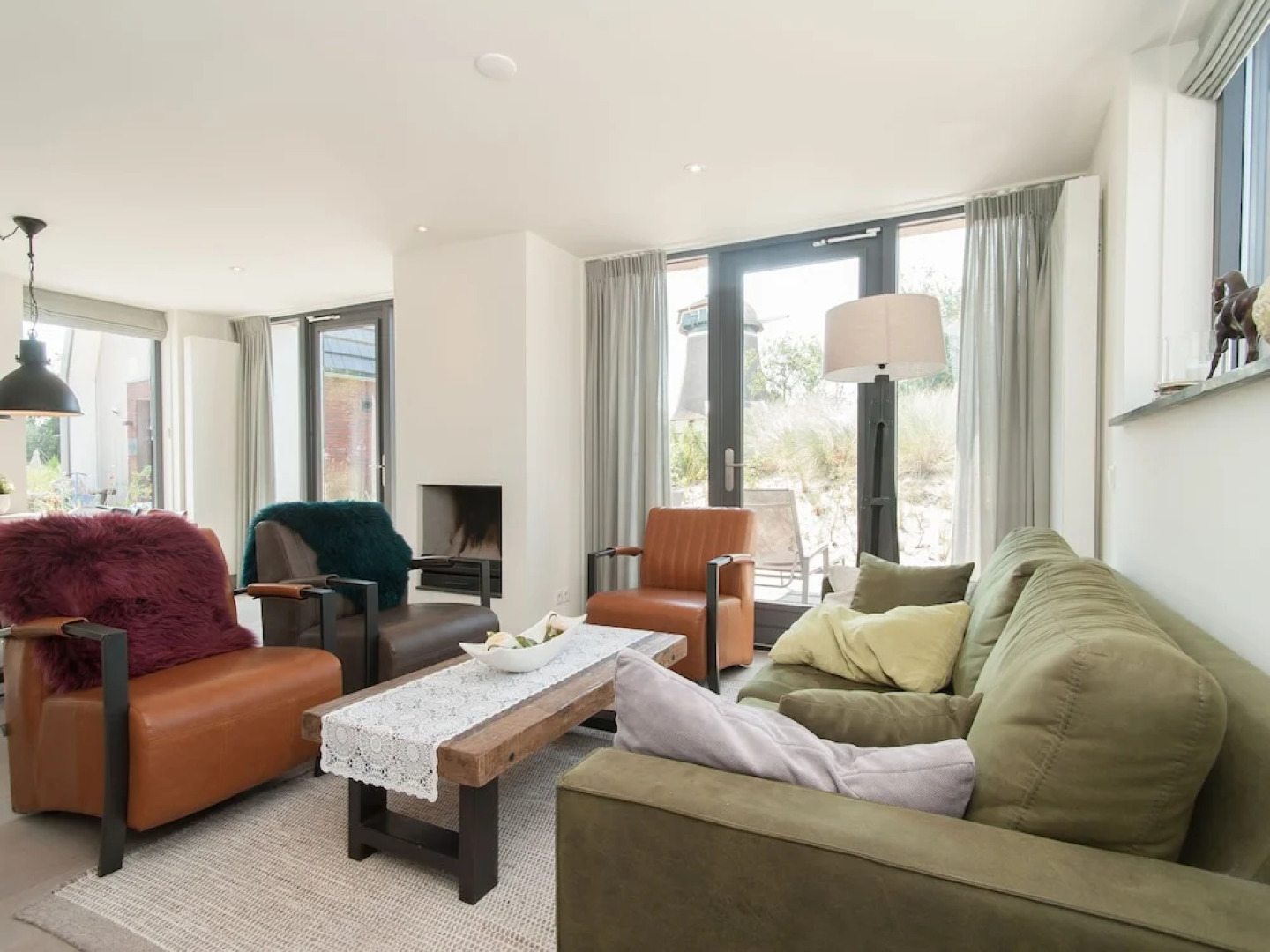 Beautiful new Villa With Sauna Surrounded by Dune Reserve Near the sea