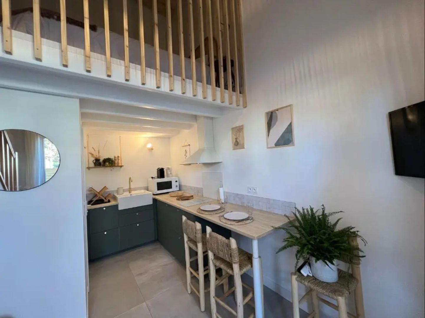 Les Embruns, océan et centre ville à pied