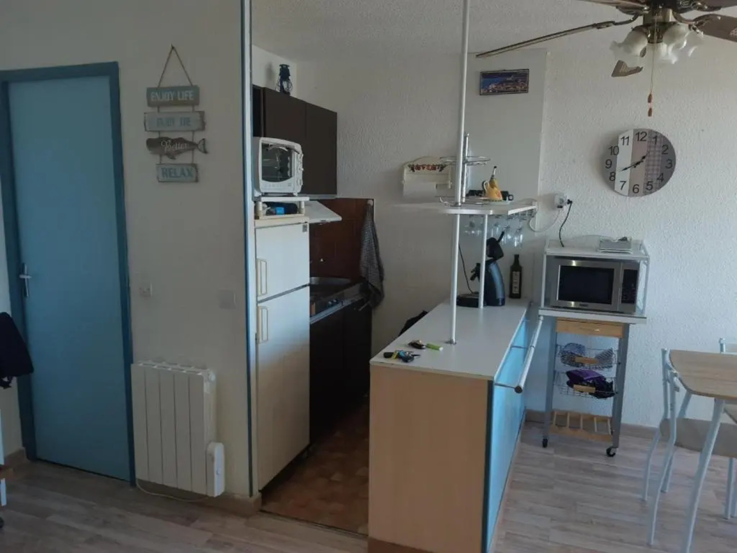 T2 sur le port avec parking