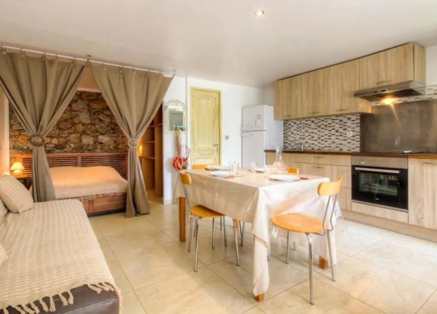 Appartement de 2 chambres avec jardin amenage et wifi a Moltifao