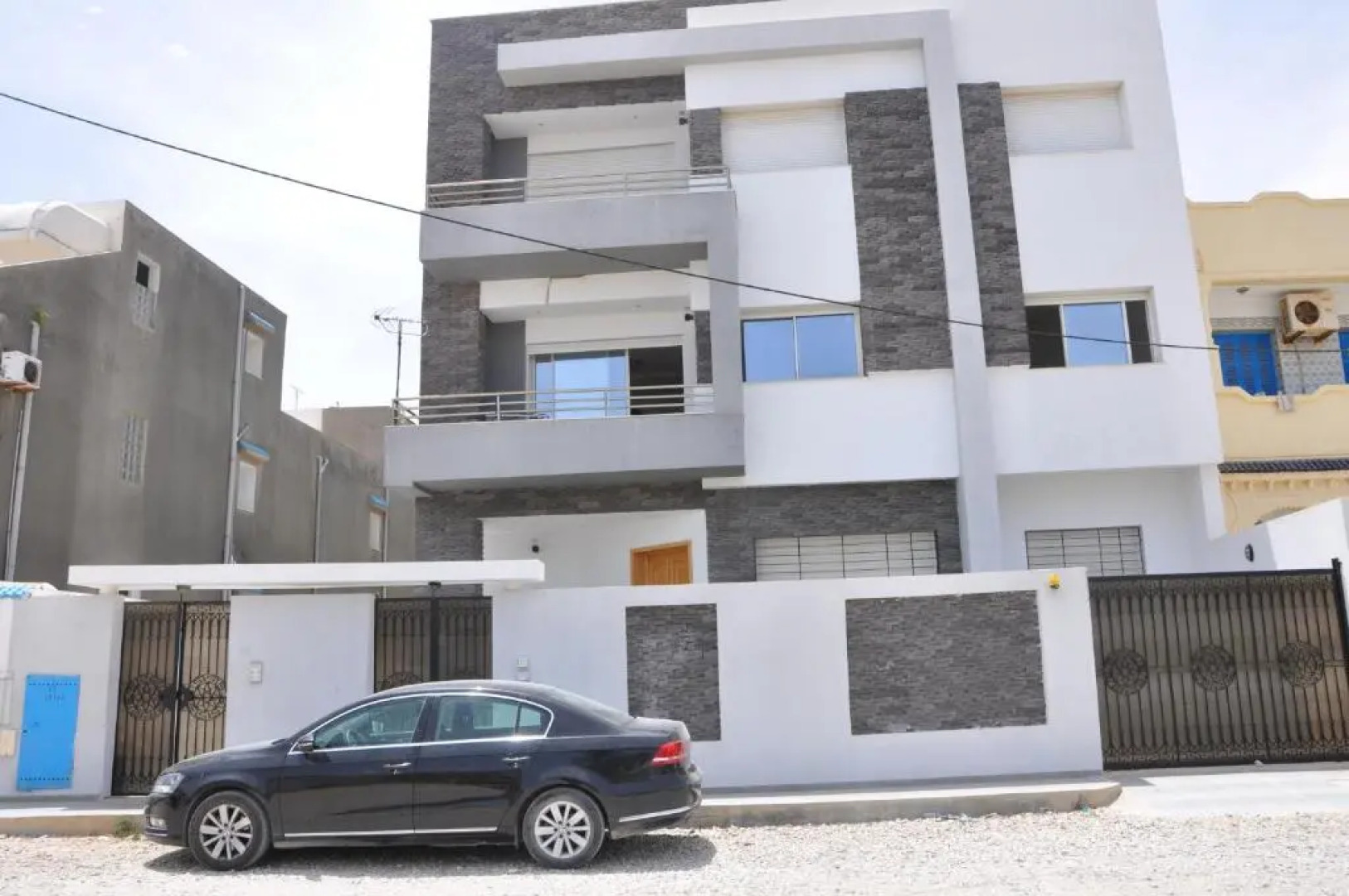 Neue Wohnung, ruhig, 150 m vom Strand, free Wi-Fi