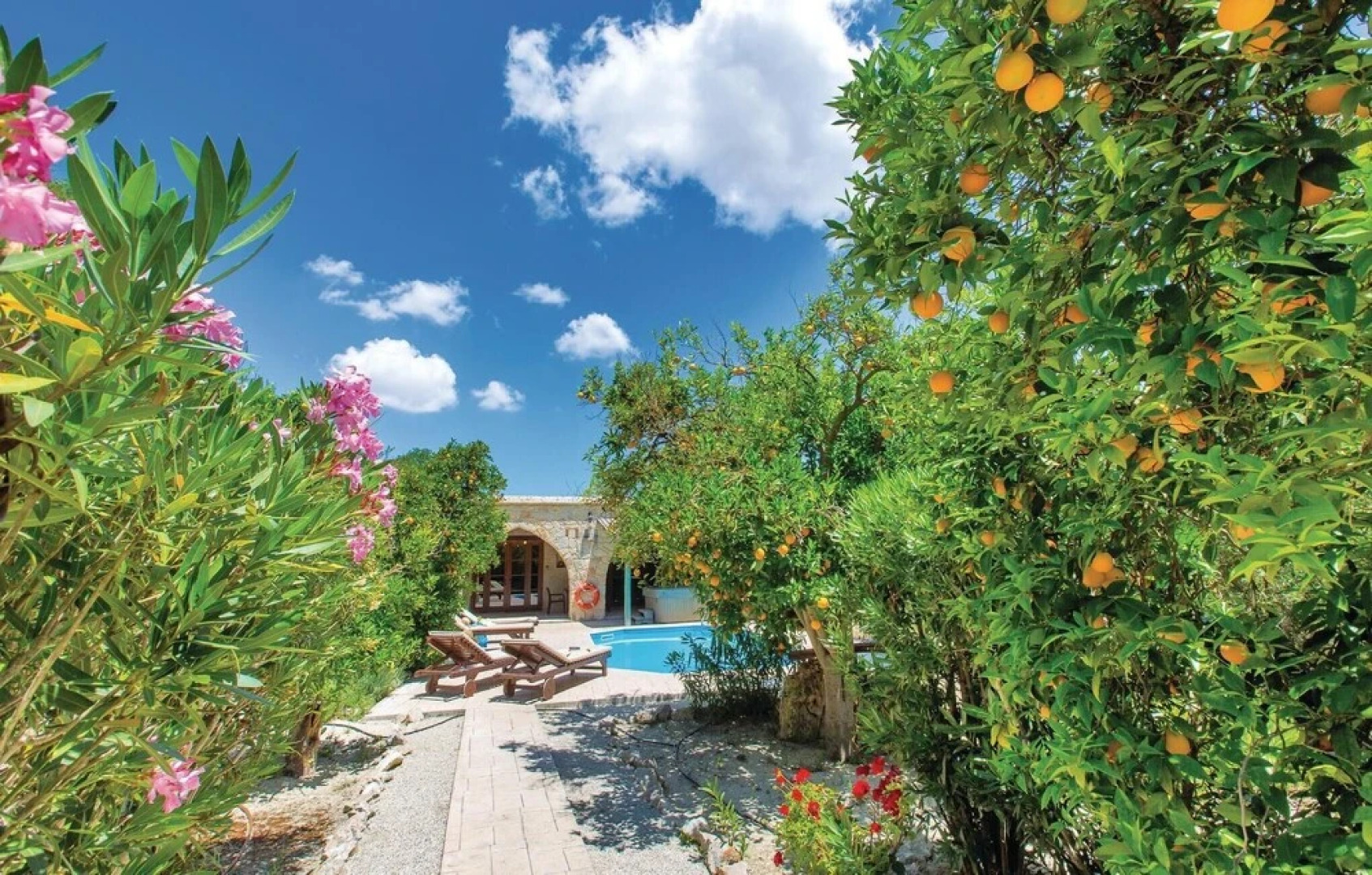 Nice Home in Miliou Paphos With 2 Bedrooms, Outdoor Swimming Pool and Swimming Pool