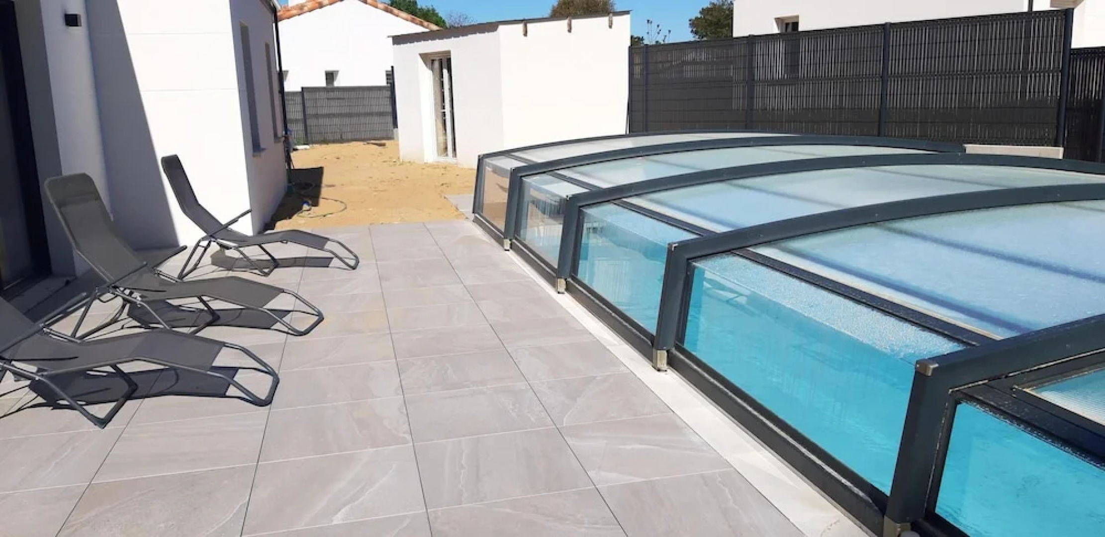 Villa With 3 Bedrooms in Saint-jean-de-monts, With Private Pool, Enclosed Garden and Wifi