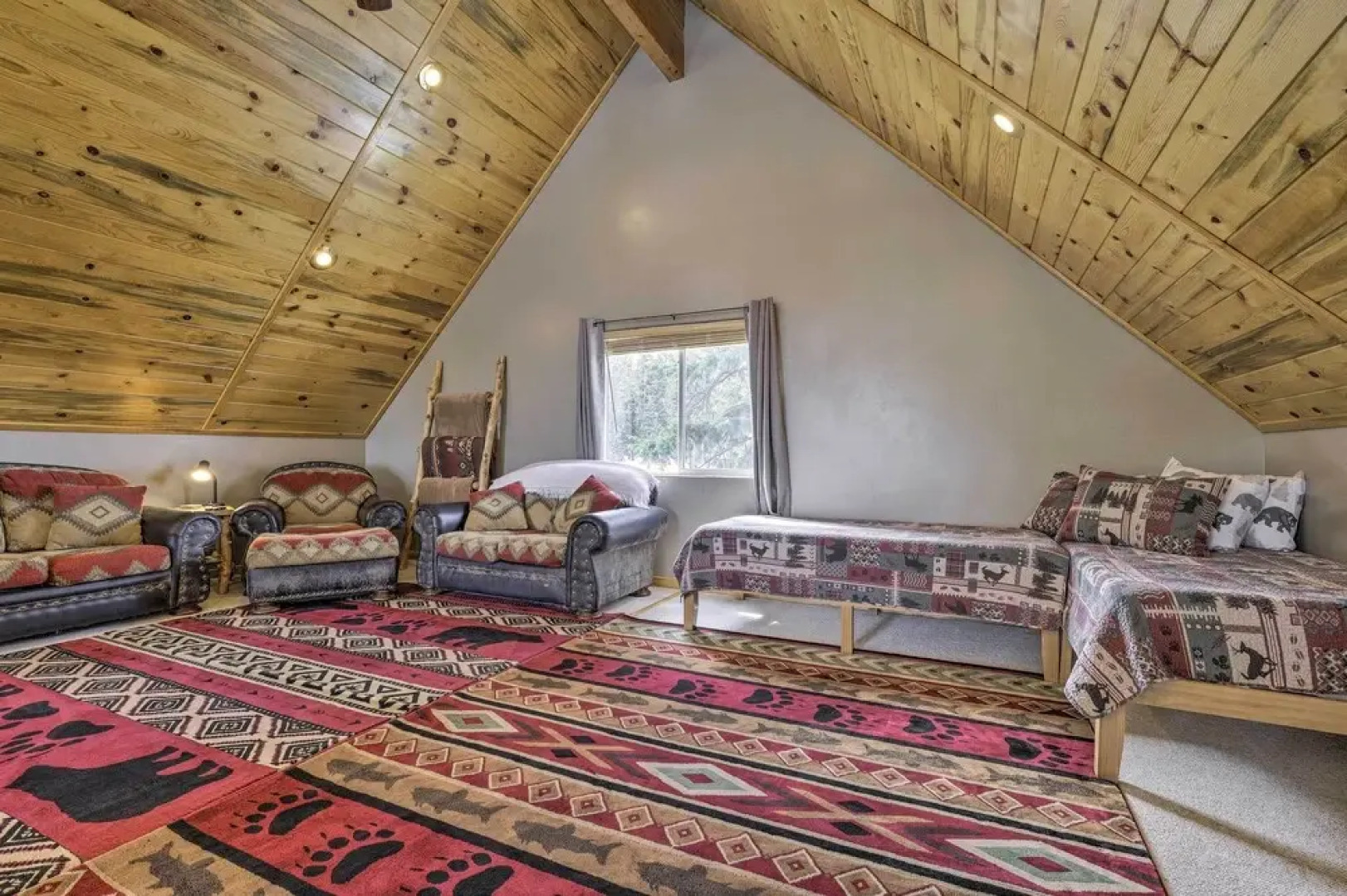 Cabin w/ Deck & Fire Pit in Duck Creek Village