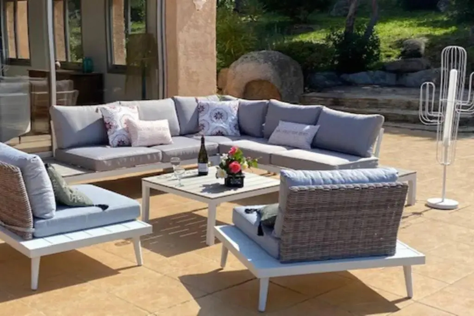 Villa 180 m2 vue Mer au calme grand terrain Porticcio