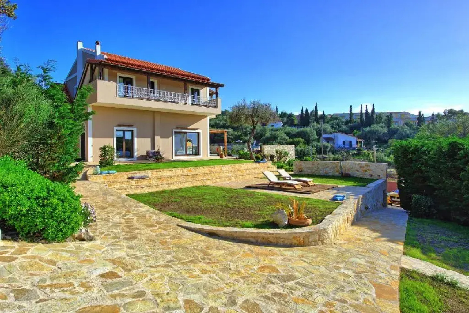 Beachfront Villa Seawave - brand new and seafront! by MediterraneanVillas