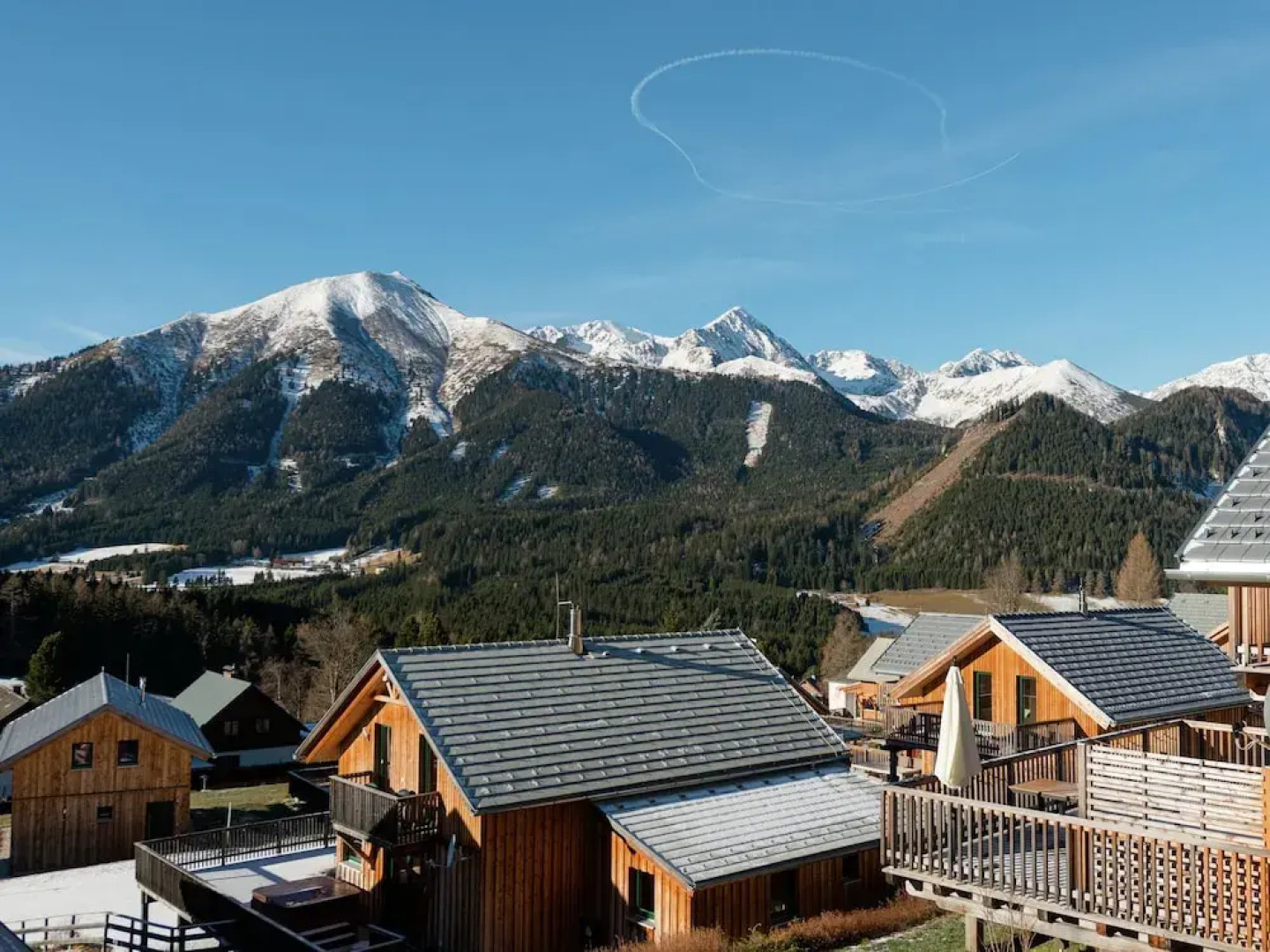 Mountain View Chalet in Hohentauern with Hot Tub & Sauna