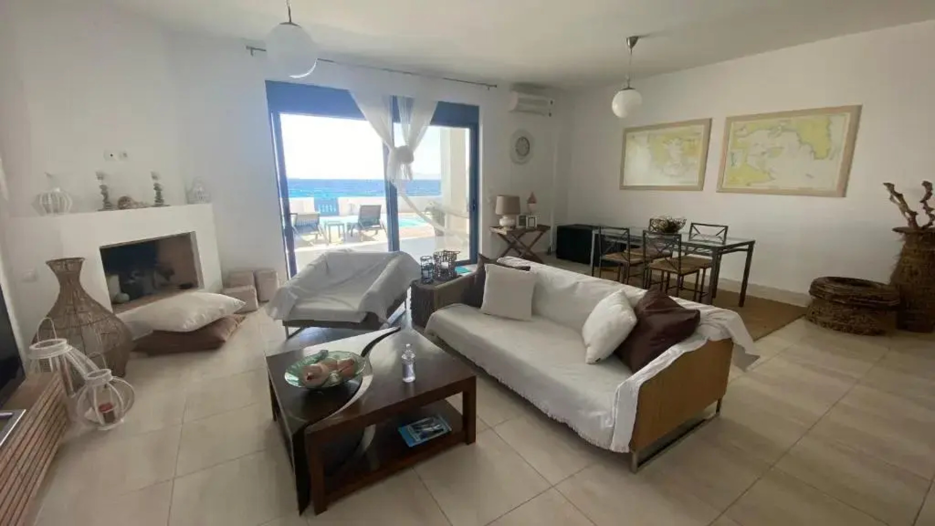 NV pool villa Aegina 1