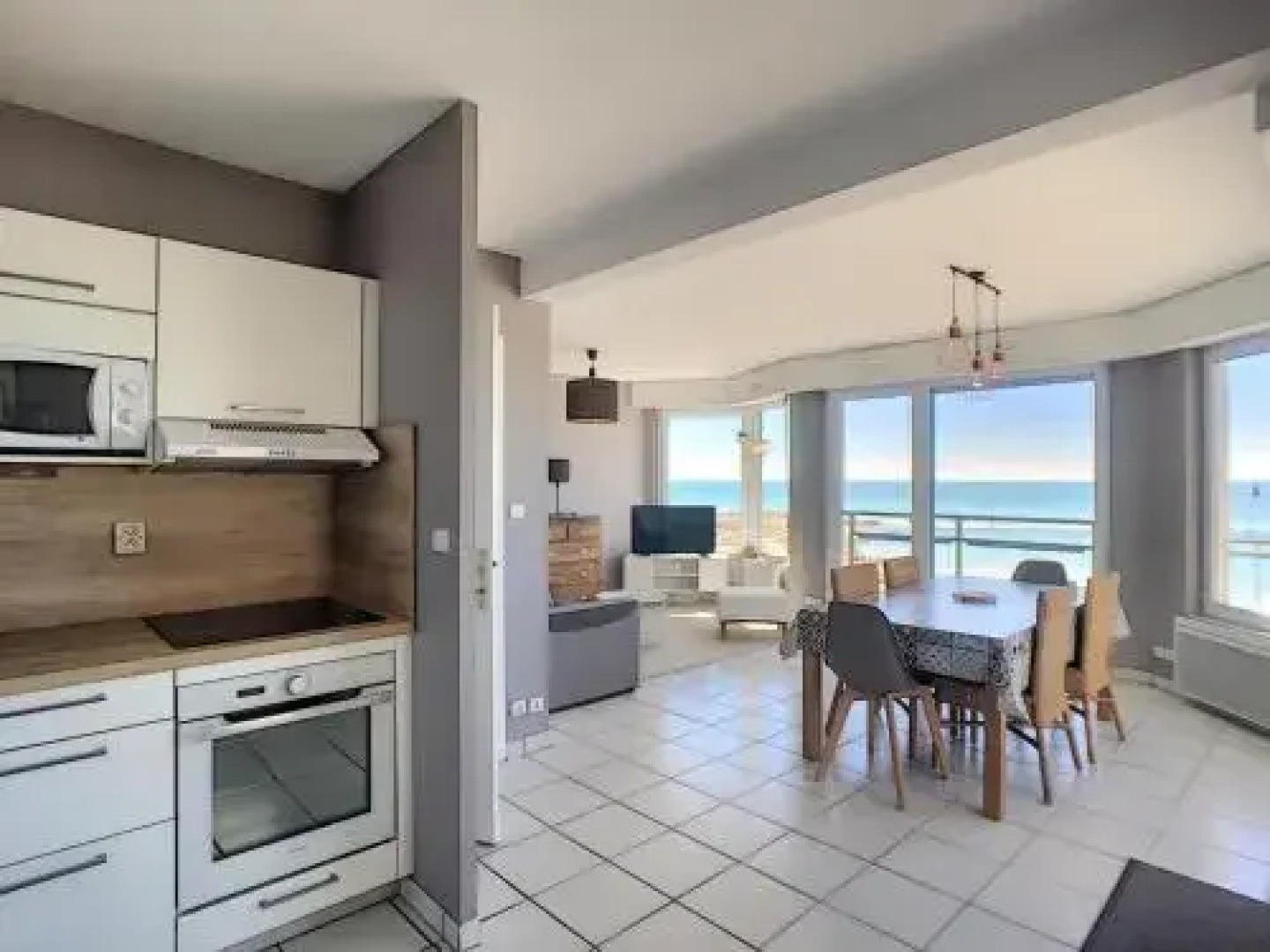 Apartment Granville, appartement dans residence avec vue sur mer