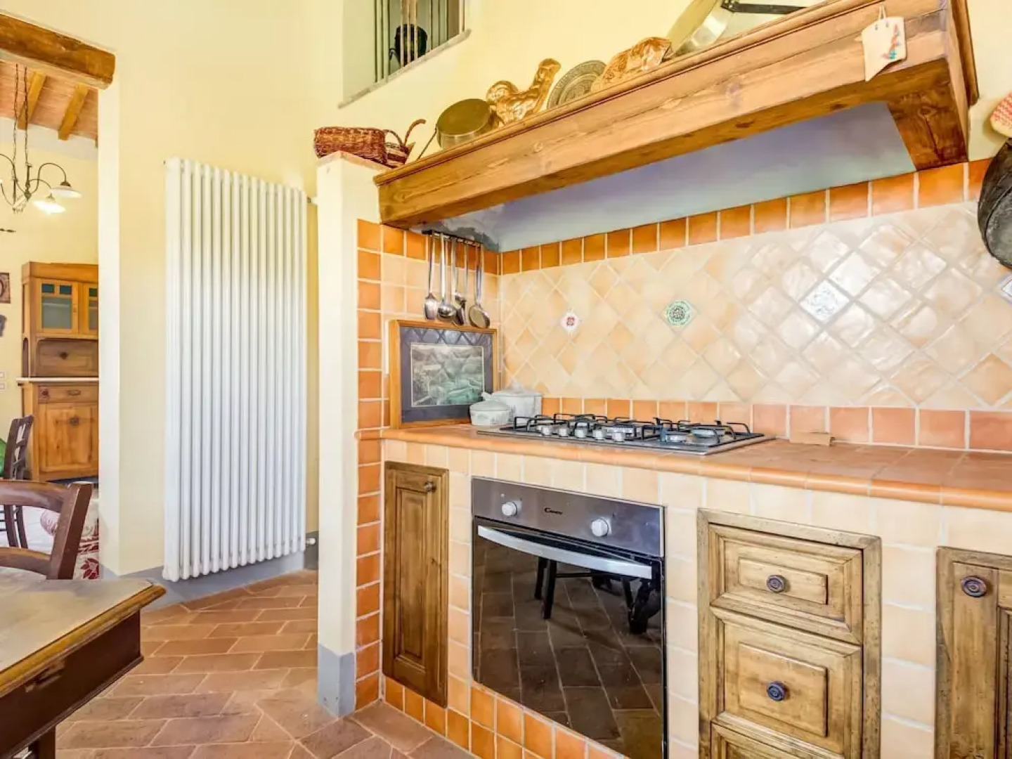 Cozy Holiday Home in Tuscany Italy with Farm view