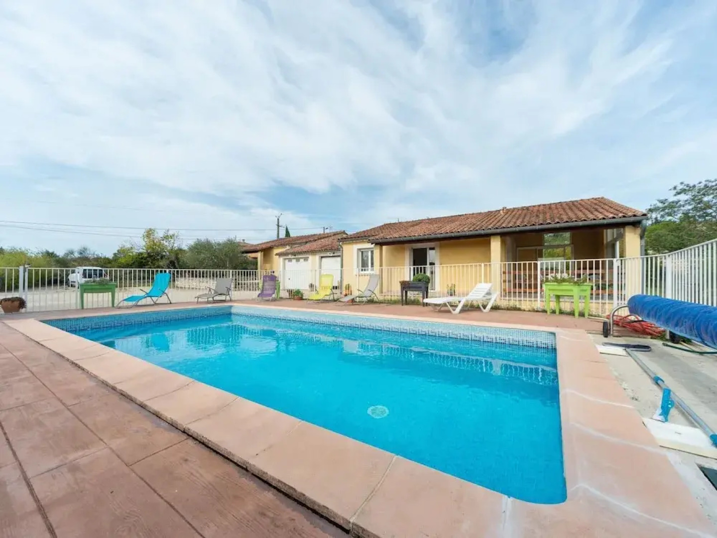 Cozy Holiday Home in Vagnas with Swimming Pool