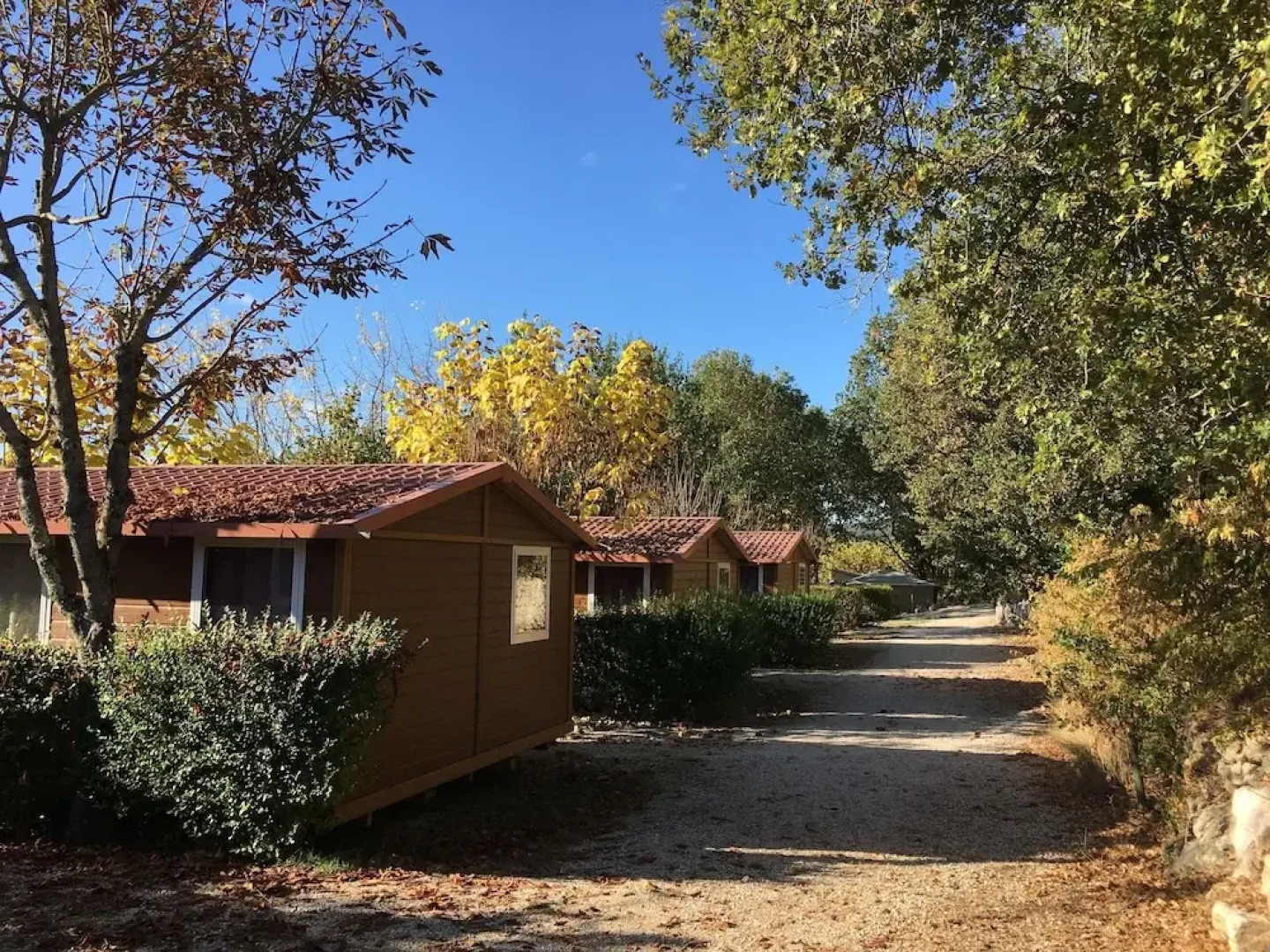 Camping le Vieux Vallon Chalet Morea