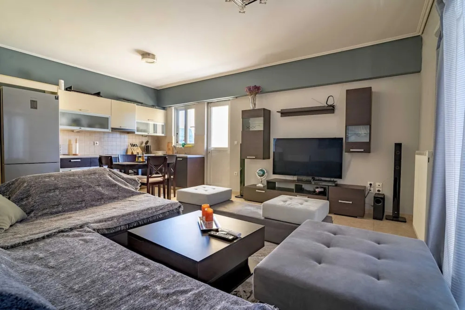 Kalithea train station 1bedroom 2persons