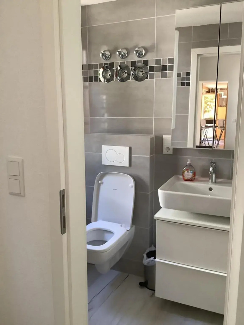 Pulvermühle - 3 Zimmer Bad direkt am Stettbach im NATURA 2000 Gebiet mit 12500 qm Garten, E- Bikes Verleih