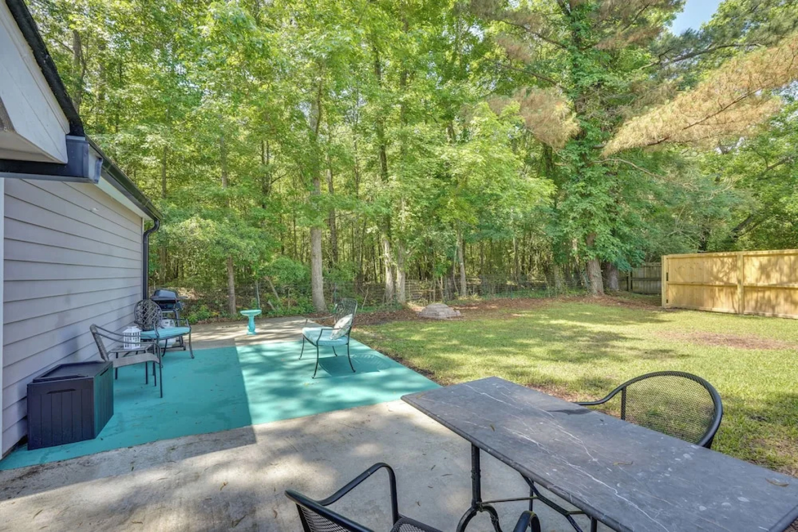 Cozy Goose Creek Escape w/ Patio & Grill