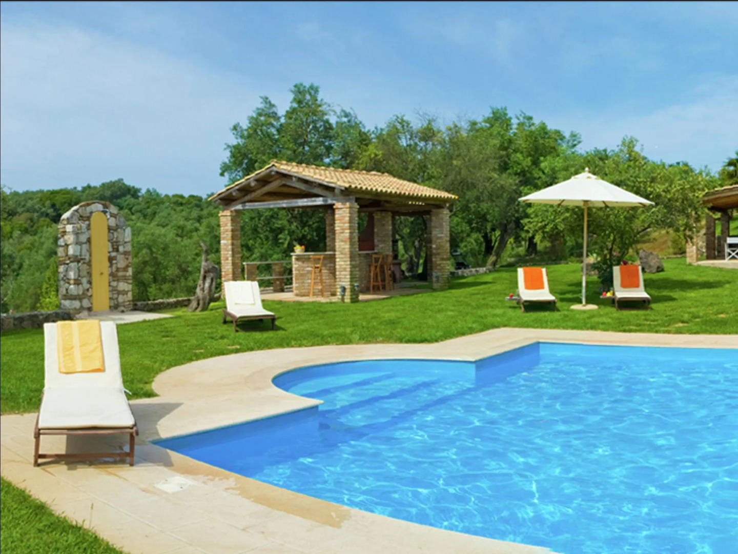 Villa in Corfu With Pool and Panoramic Views