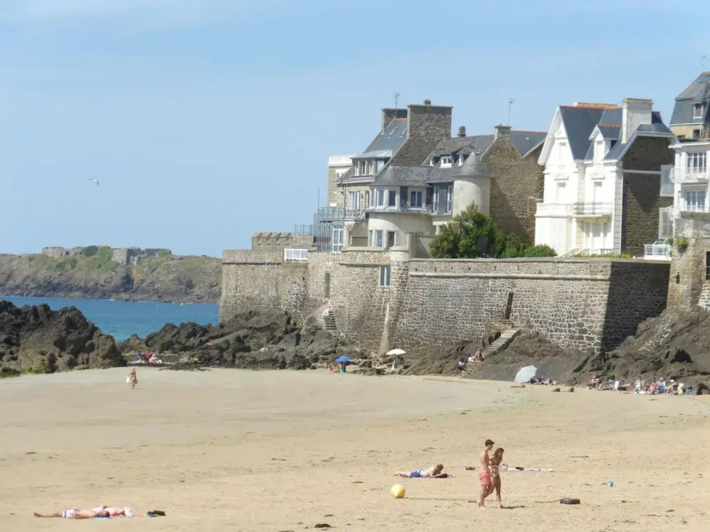 Stone House in Brittany Near Rance River
