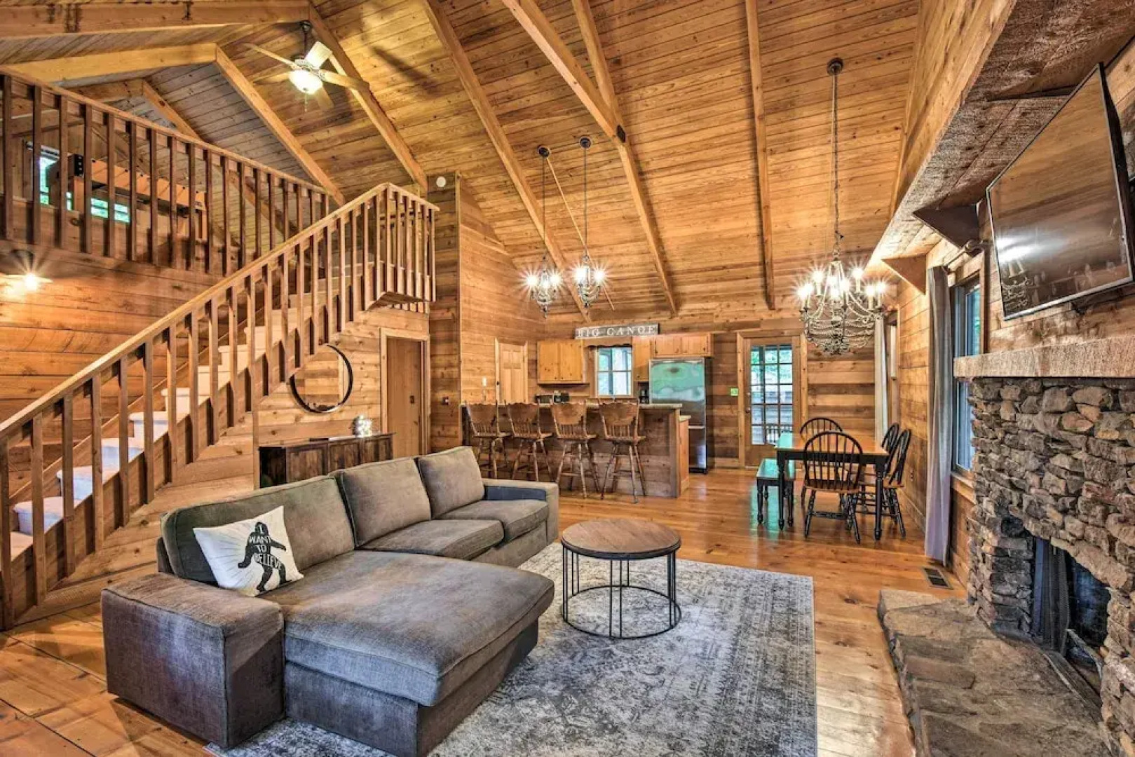 Big Canoe Mountain Resort Cabin w/ Pool Access!