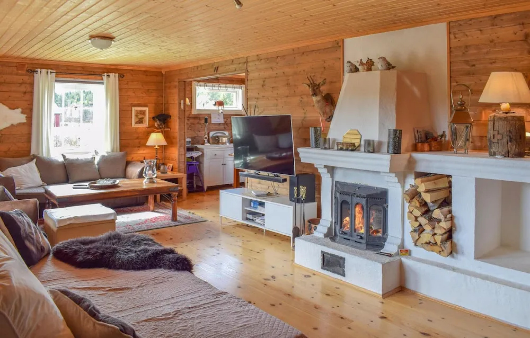 Awesome Home in Leira i Valdres With Sauna and 3 Bedrooms