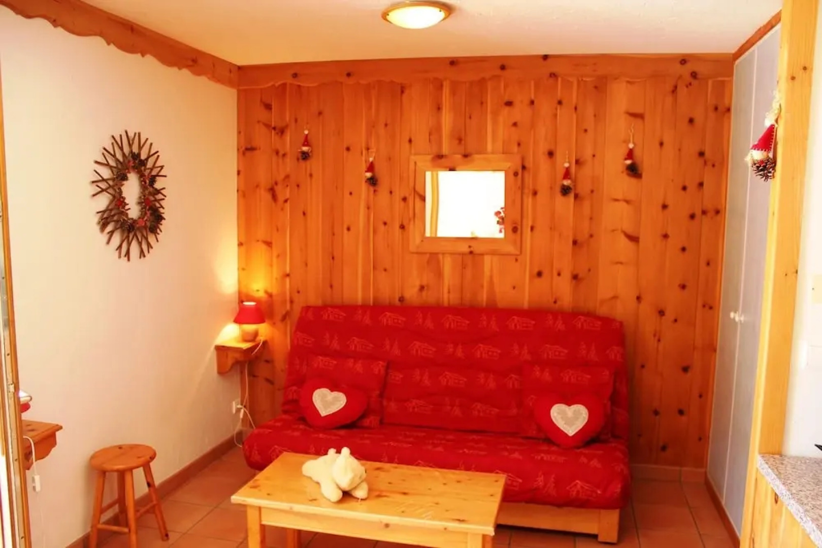 Chalet LES Ancolies - Myosotis : Studio Cabine 4 Personnes / Studio Cabin 4 People