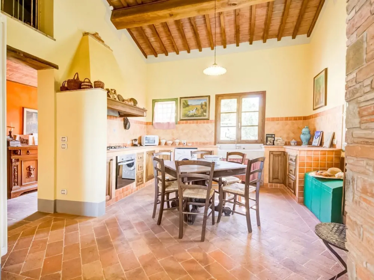 Cozy Holiday Home in Tuscany Italy with Farm view