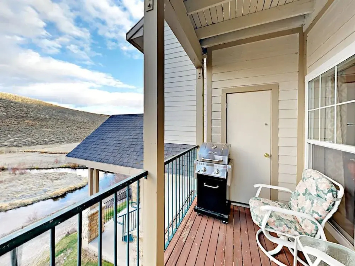 Stream and Mountain Views at Canyon Creek by RedAwning