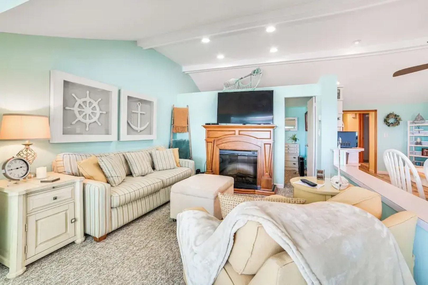 Private Dock & Fire Pit: Houghton Lake Home!