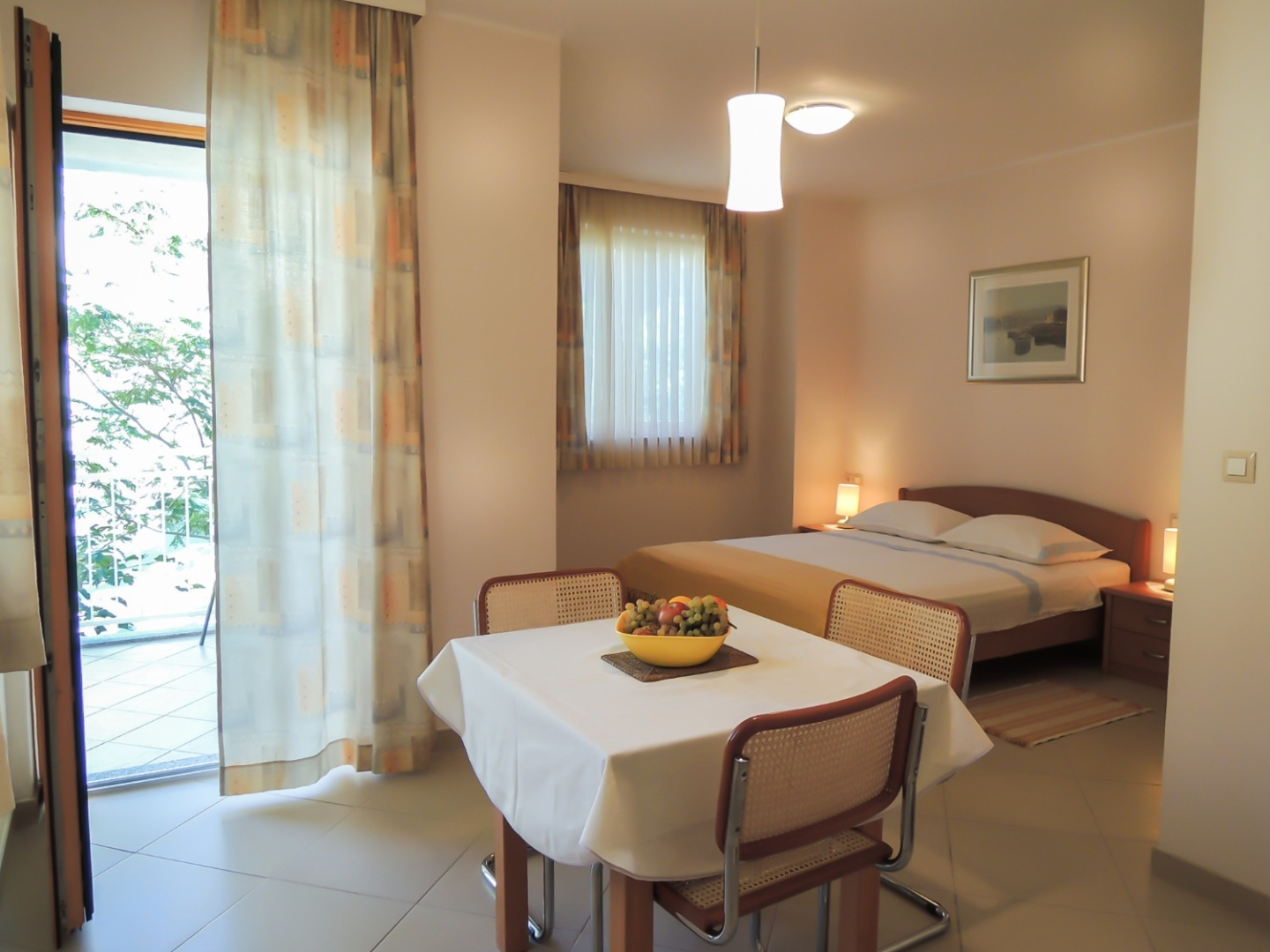 Studio apartment Smilja - 150 m from pebble beach: SA3 Baska Voda, Riviera Makarska