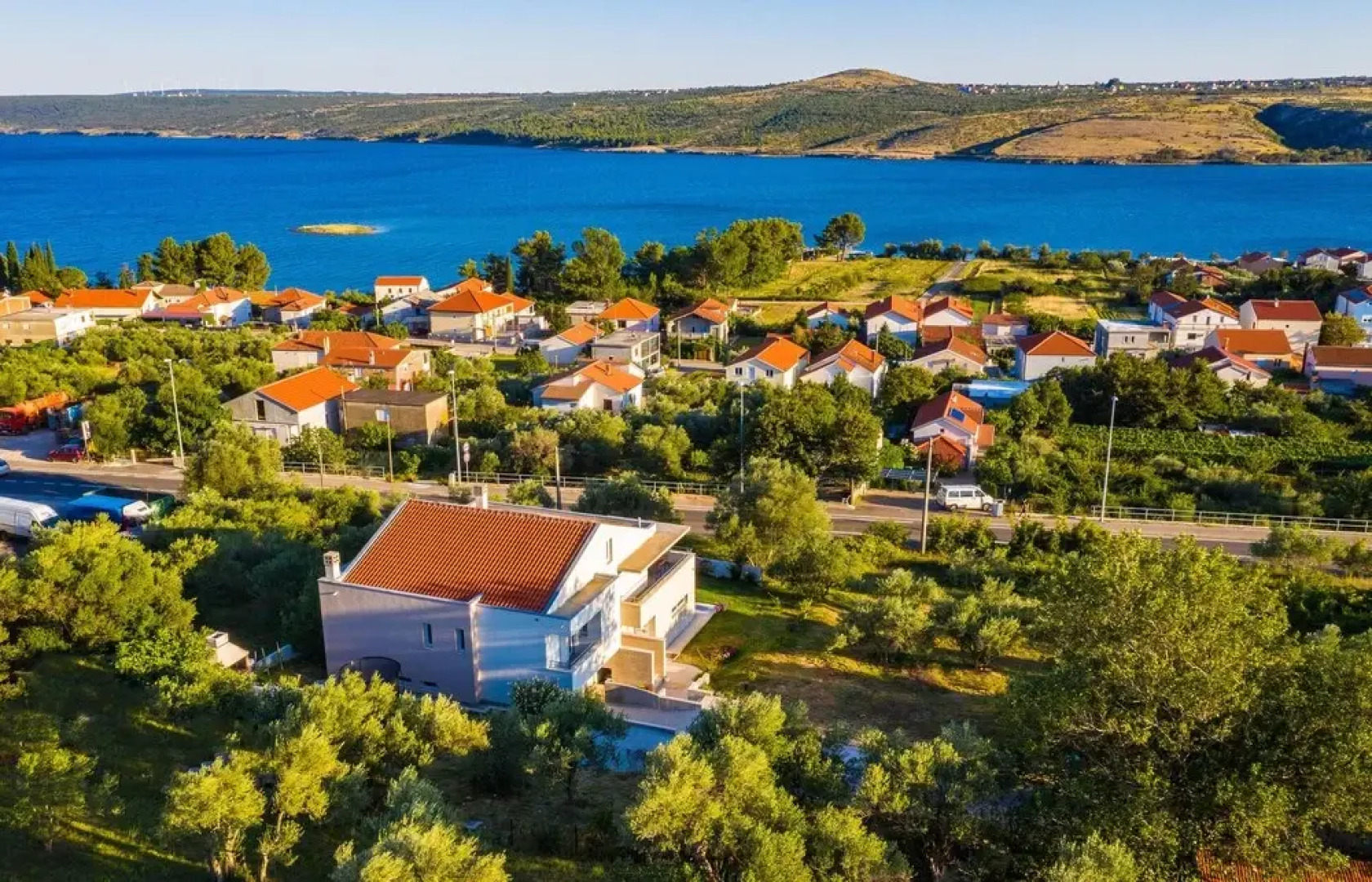 Beautiful Home in Posedarje With 4 Bedrooms, Wifi and Outdoor Swimming Pool