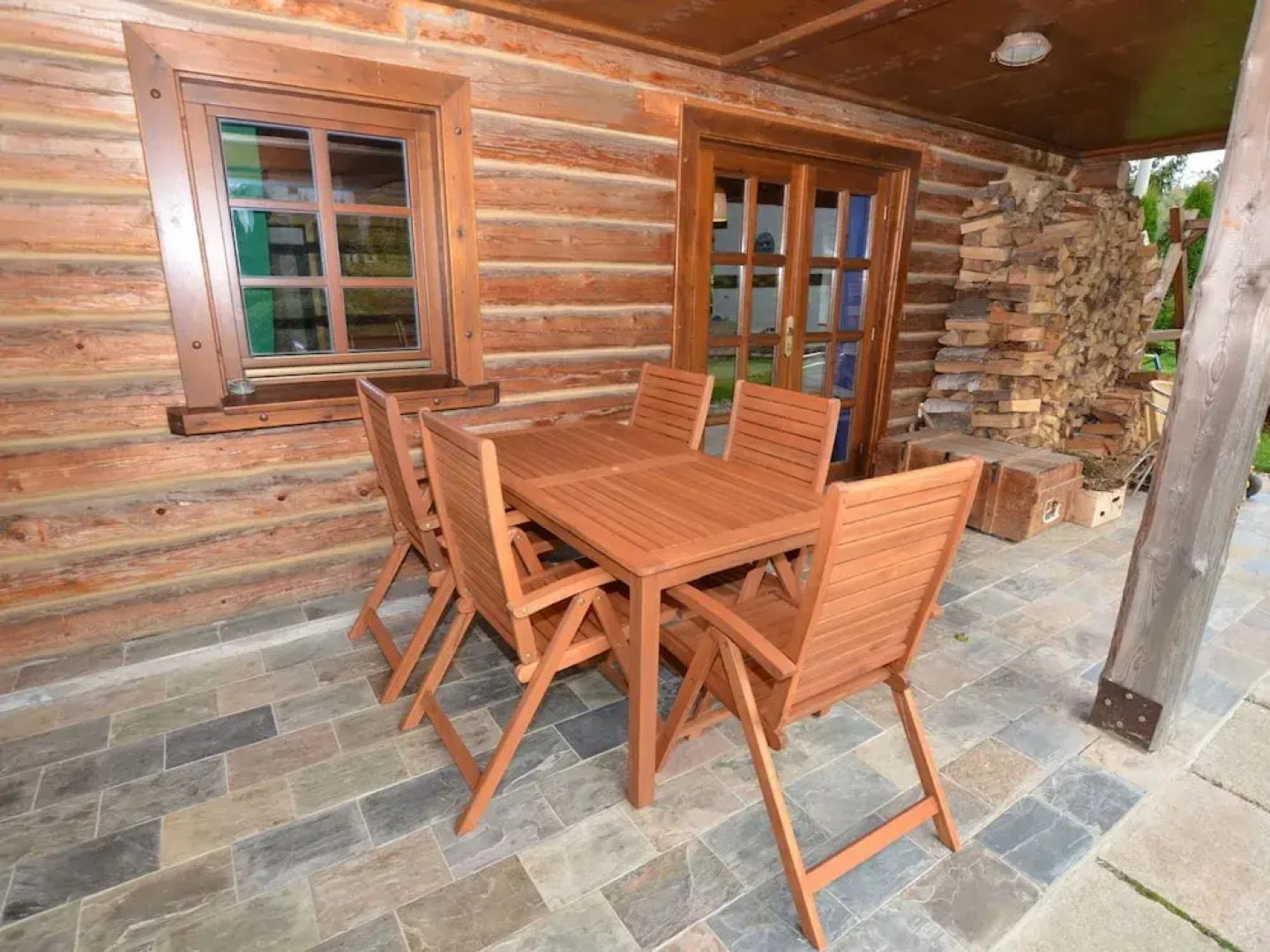 Scenic Holiday Home in Sluknov With Garden