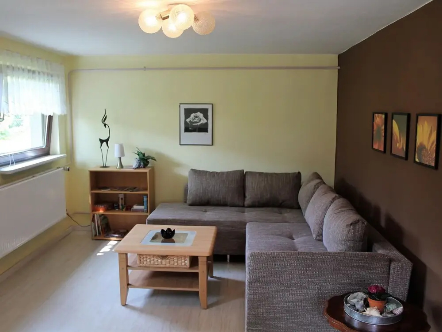 Apartment in Zierow With Garden, Roofed Terrace and Barbecue