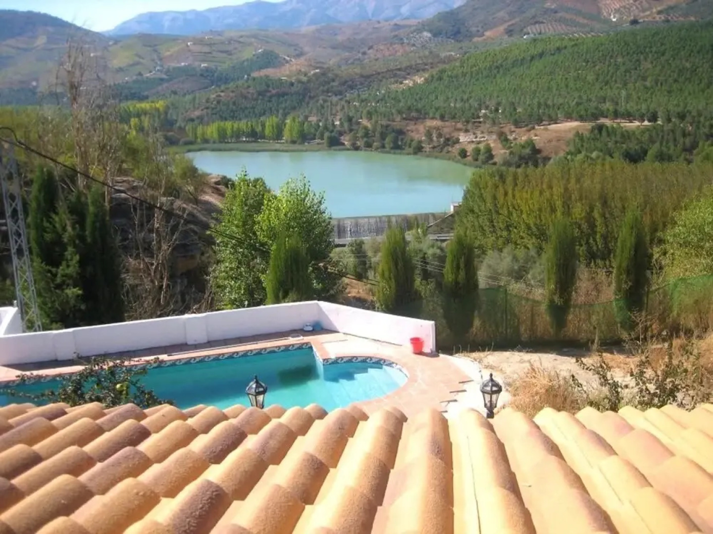 House With 3 Bedrooms in Alhama de Granada, With Wonderful Lake View,