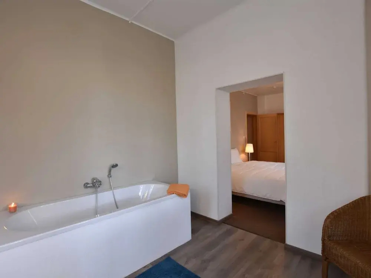 Former Hotel in the Centre and Near the Beach in Panne