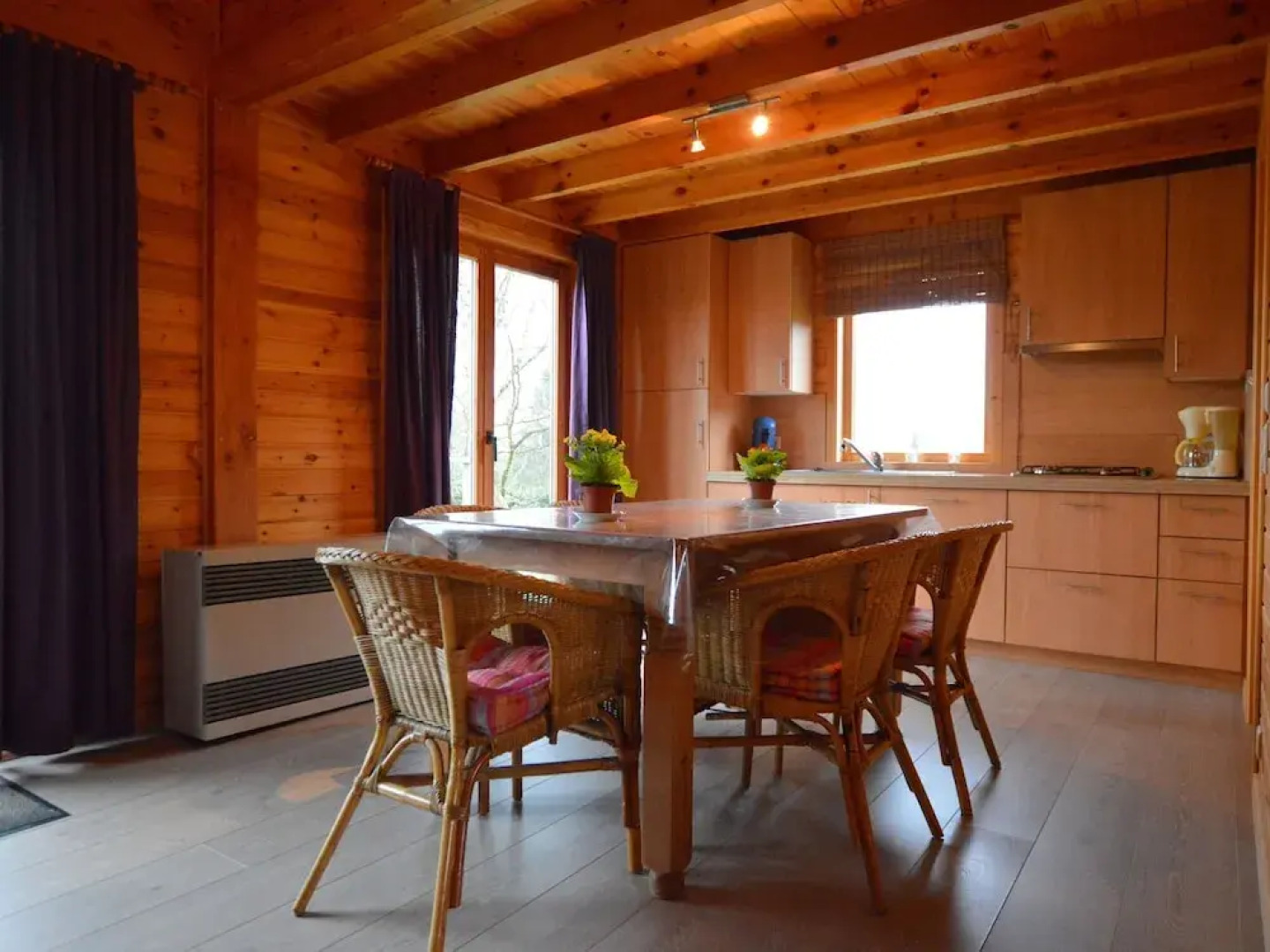 Chalet With Sauna, Fenced Garden and Beautiful Views near Dinant