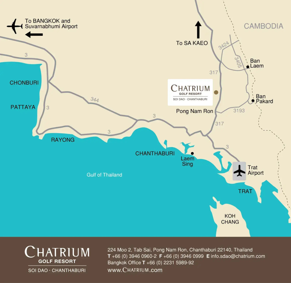 Chatrium Golf Resort Soi Dao Chanthaburi