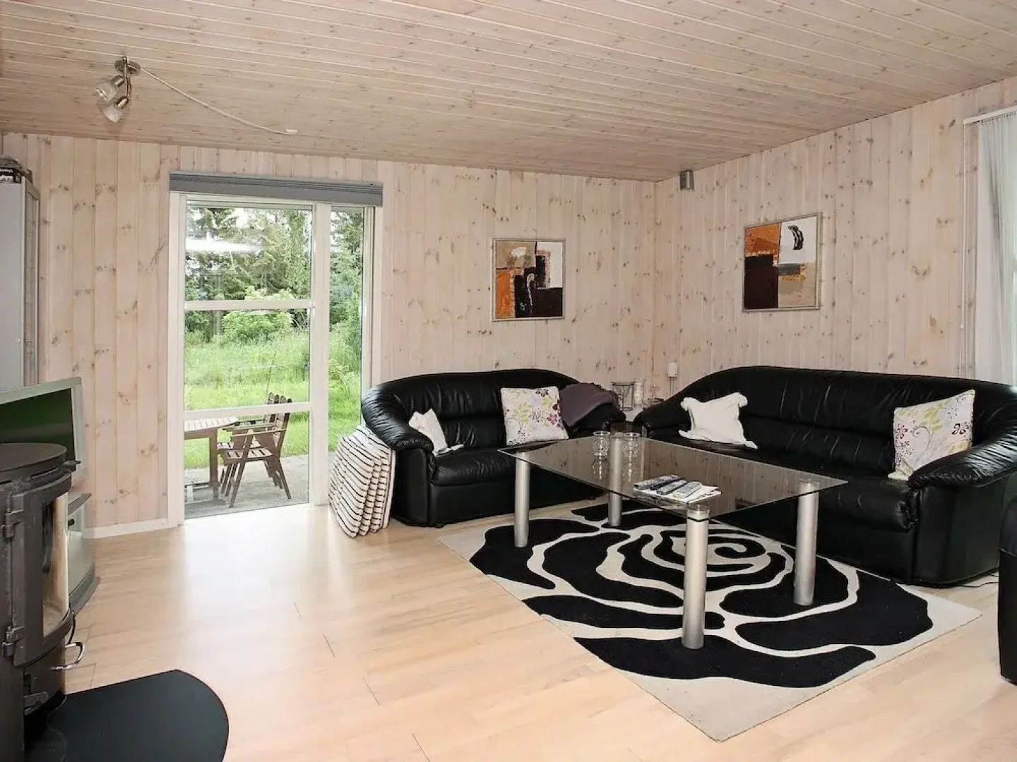 Modern Cabin in Logstor With Fireplace