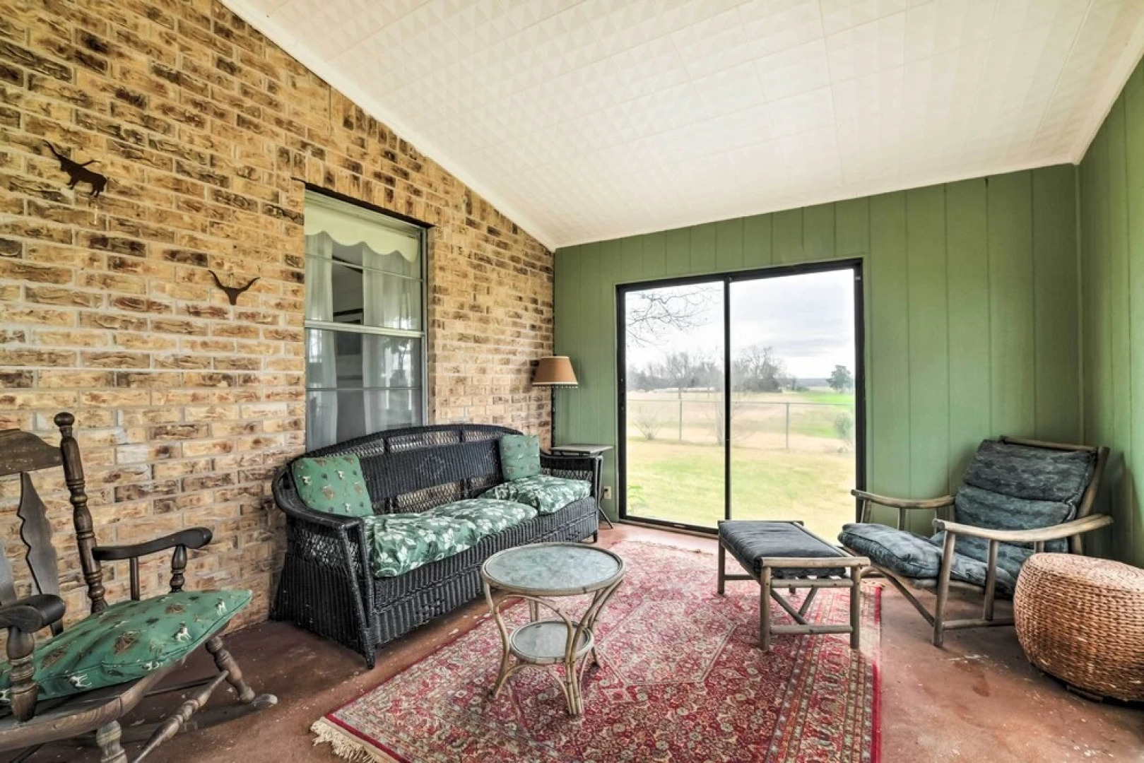 On Scenic 60-acre Farm: Carmine Cottage w/ Porch