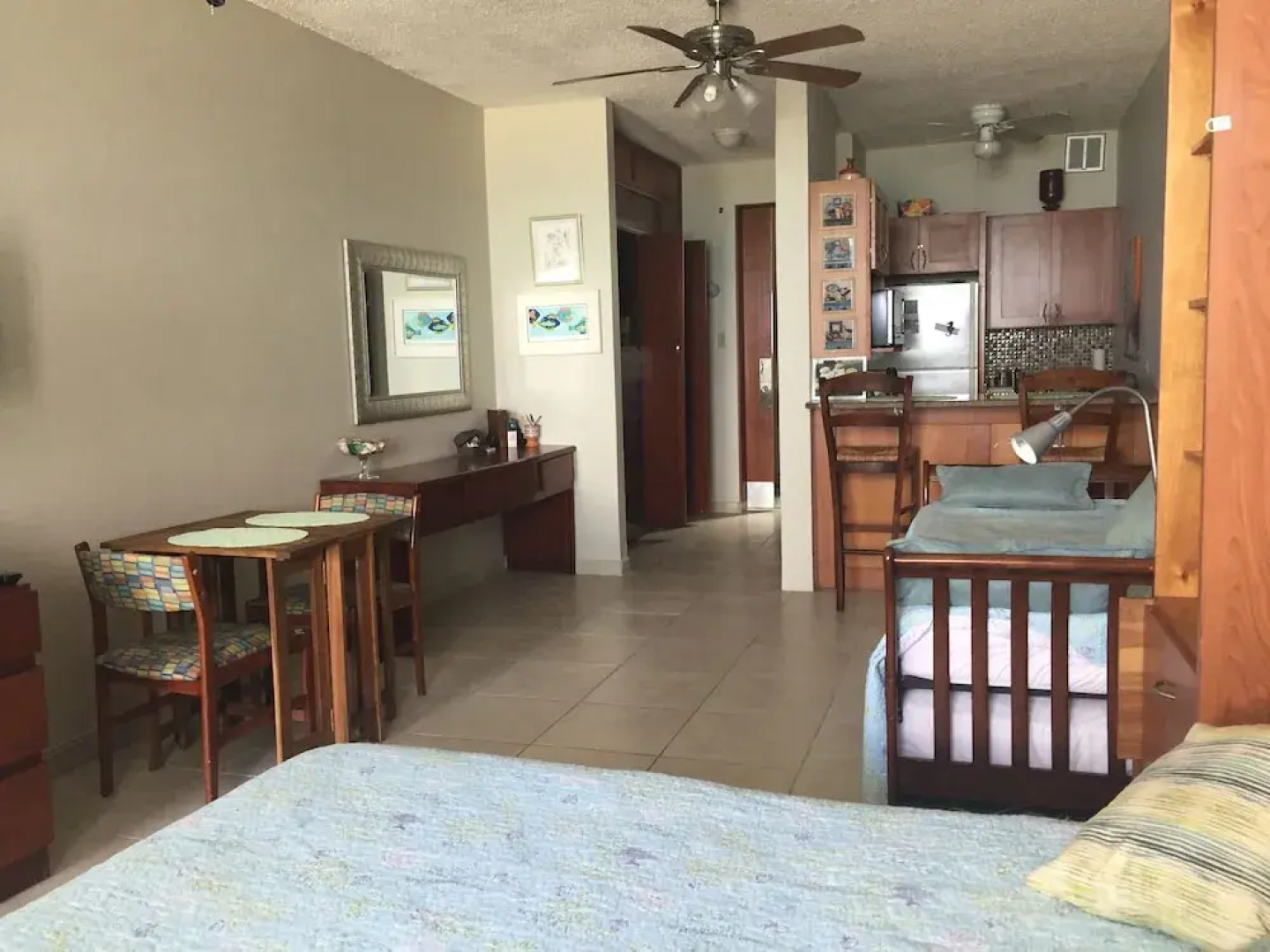 Beach Front Playa Mar Studio Apt