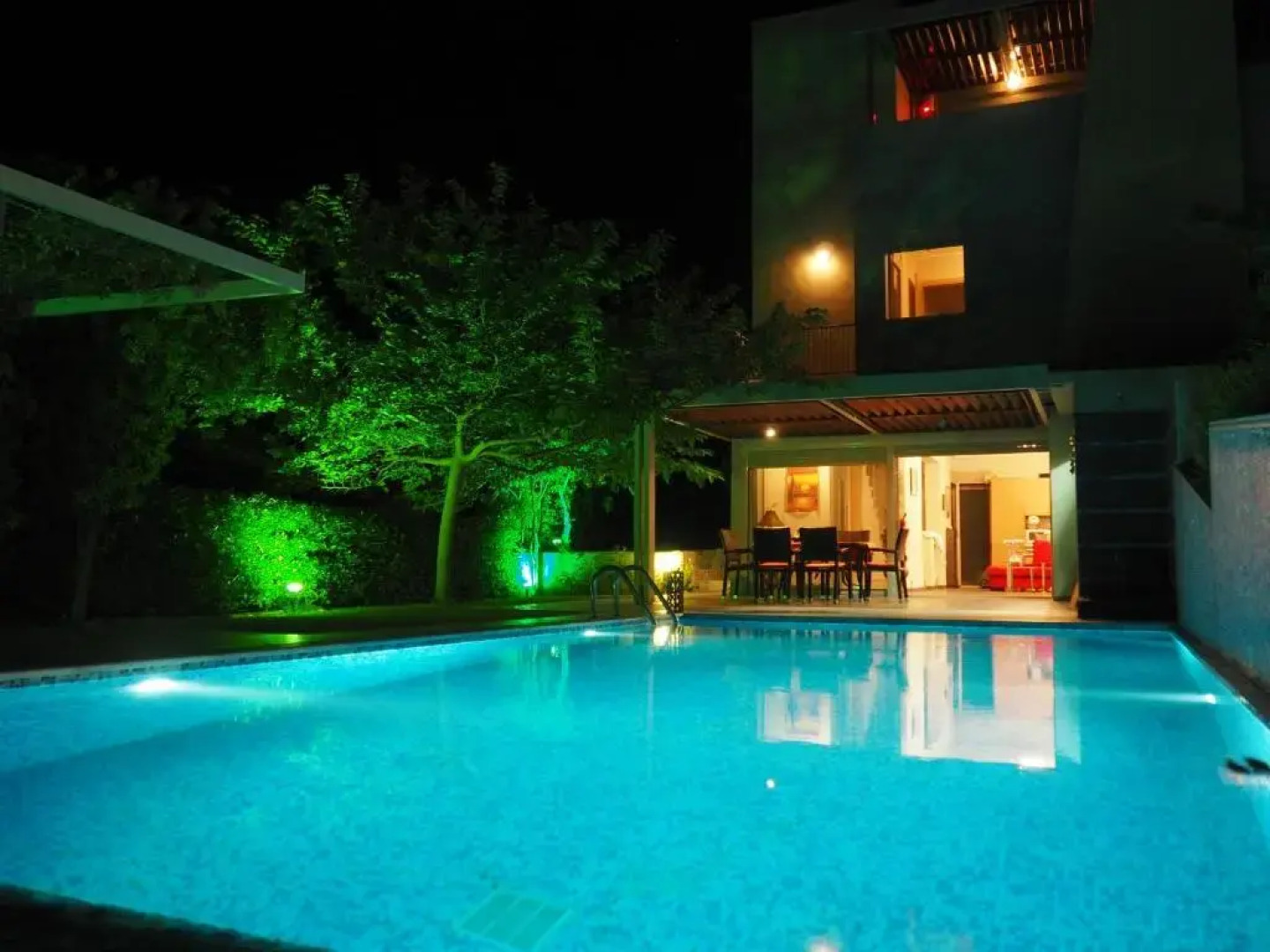 Deluxe 3BD Pool Villa in Chrousso beach Paliouri