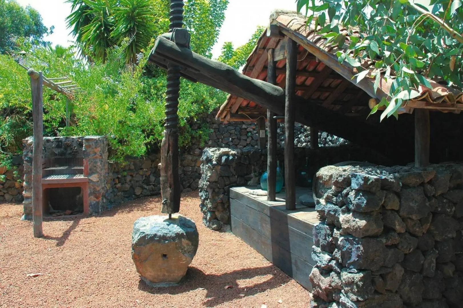 Finca in El Tanque with a washing machine