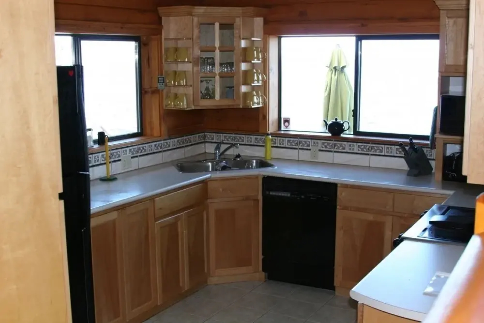 Beach Log Home