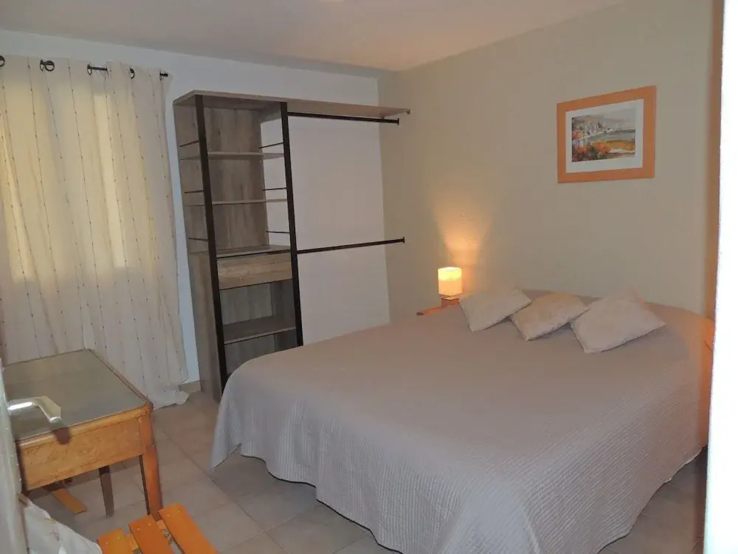 Typical House of South-east France With Blue Shutters