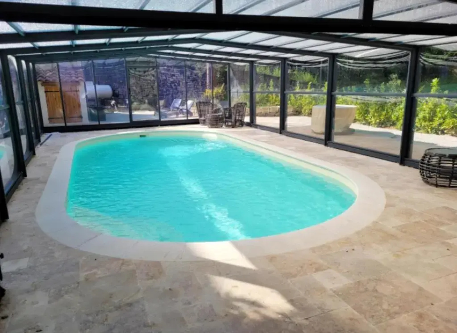 Villa de 6 chambres avec piscine interieure jardin amenage et wifi a Carlux