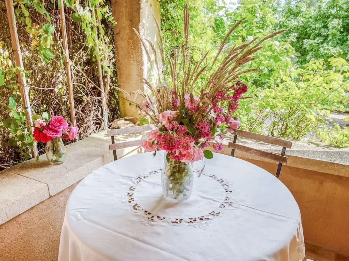 The Awning Housecosy Holiday Home in Rustrel With Swimming Pool