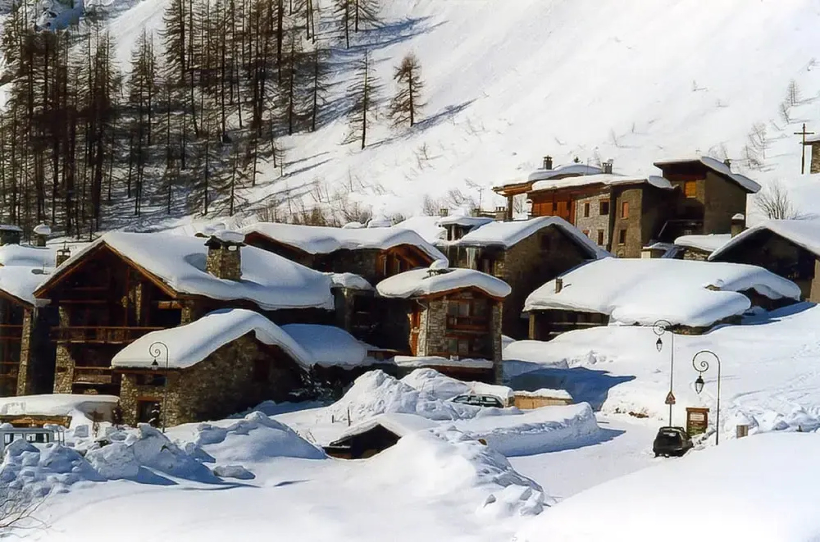 Apartment With one Bedroom in Val-d'isère, With Wonderful Mountain Vie