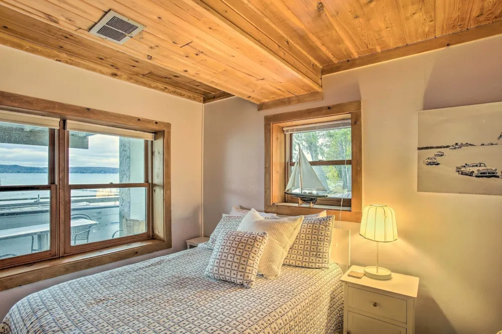 Updated Glen Arbor Cottage on Lake: Dock & Mooring